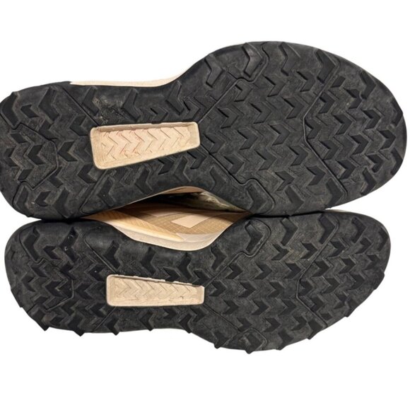 Adidas Terrex Hyperblue Rain Ready Mid Hiking Shoes Women's 10 Tan Waterproof - Picture 6 of 9